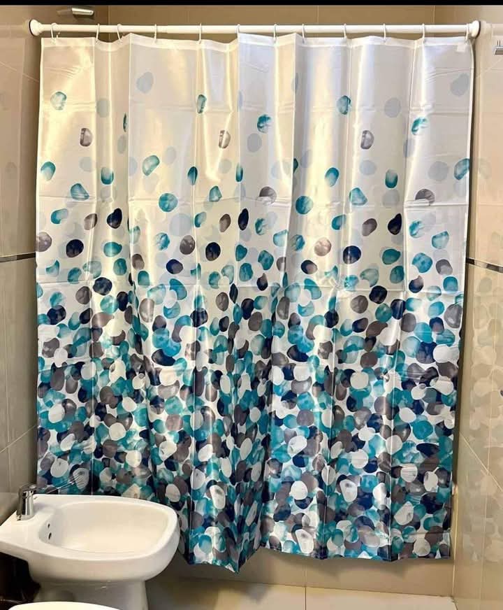 Cortina de baño raso